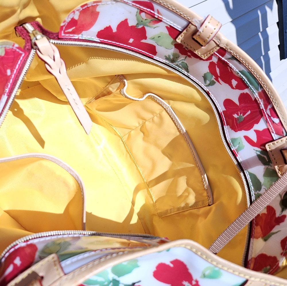 Dooney & Bourke Floral Tote Bag - Picture 15 of 16